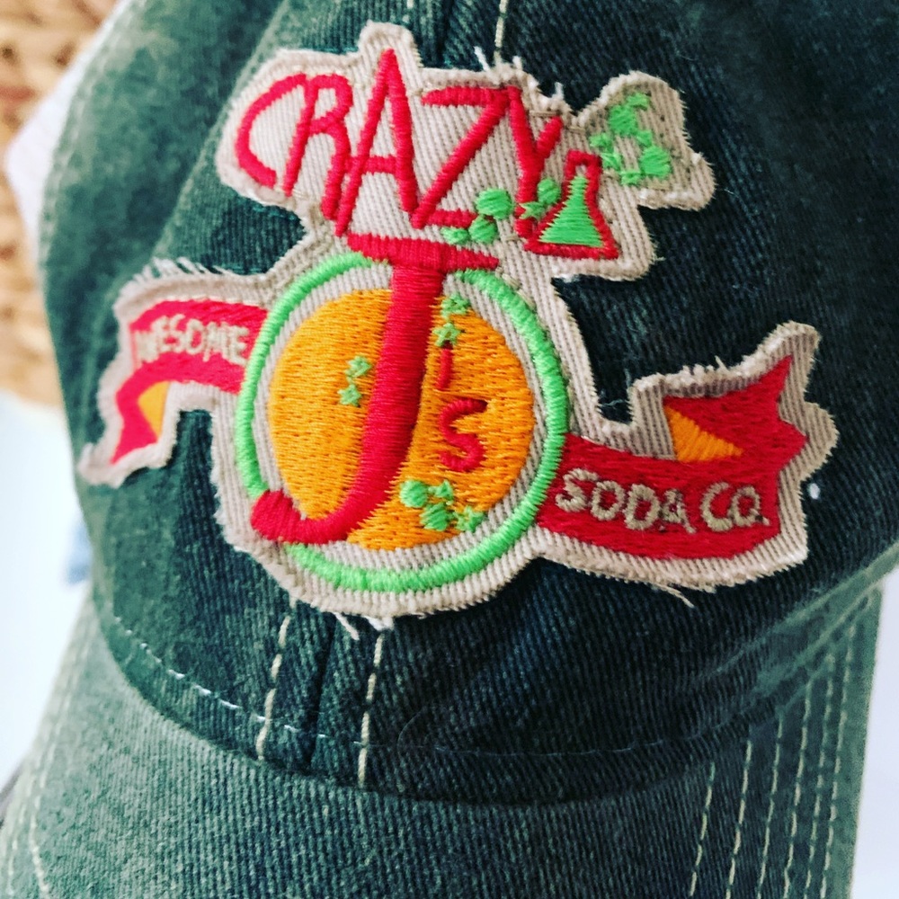 Crazy J’s Awesome Soda 🥤 Company Trucker Hat 🧢